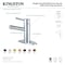 Fauceture LS8428DL Concord Single-Handle Bathroom Faucet W/ Push Pop-Up, Nickel LS8428DL - alternate 2